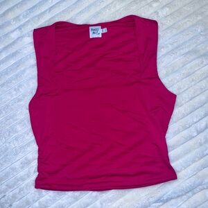 Princess Polly Back In Time Top Red